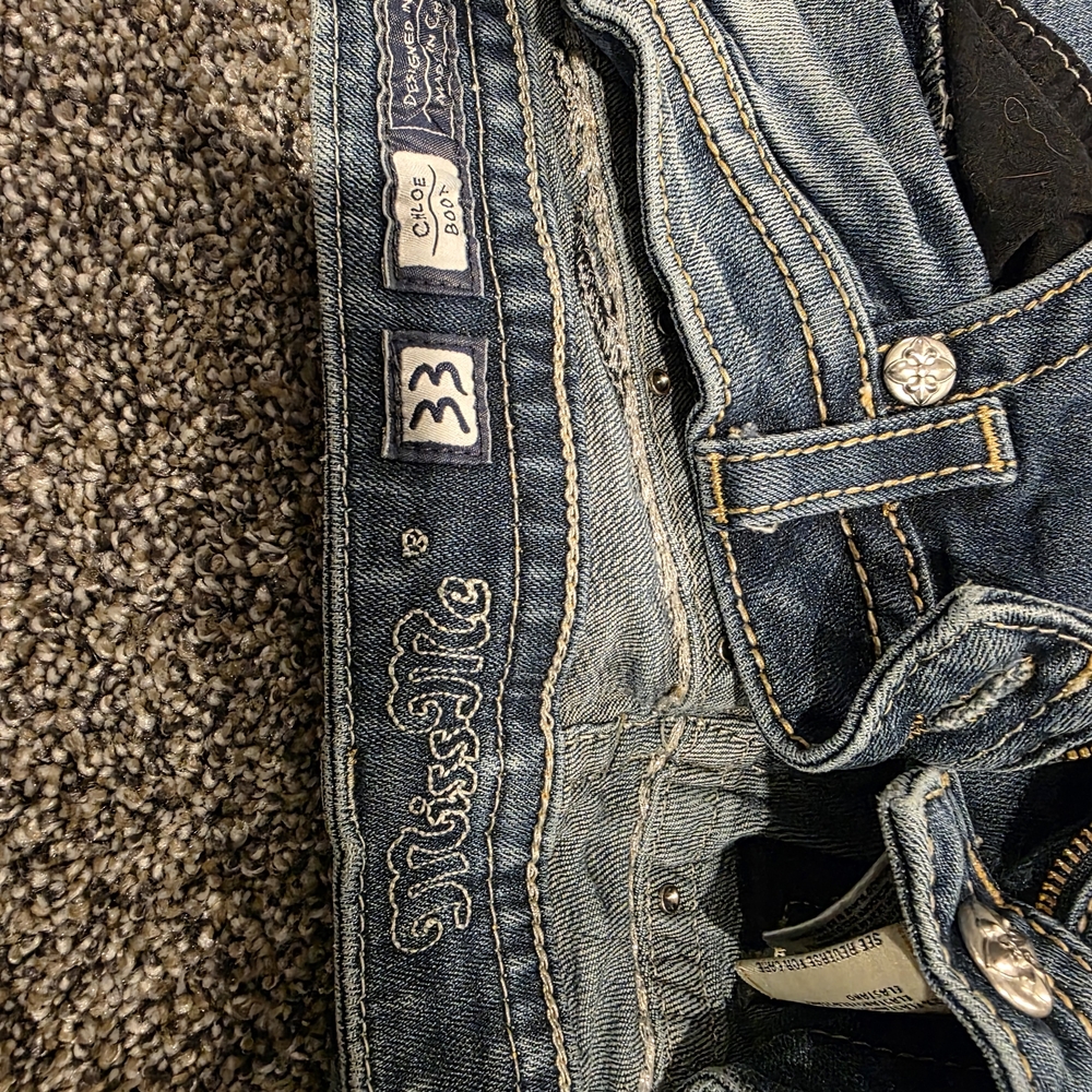 Miss Me Women's Blue Boot Cut Jeans